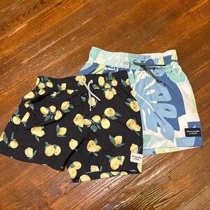 Boys Abercrombie and fitch swim trunks